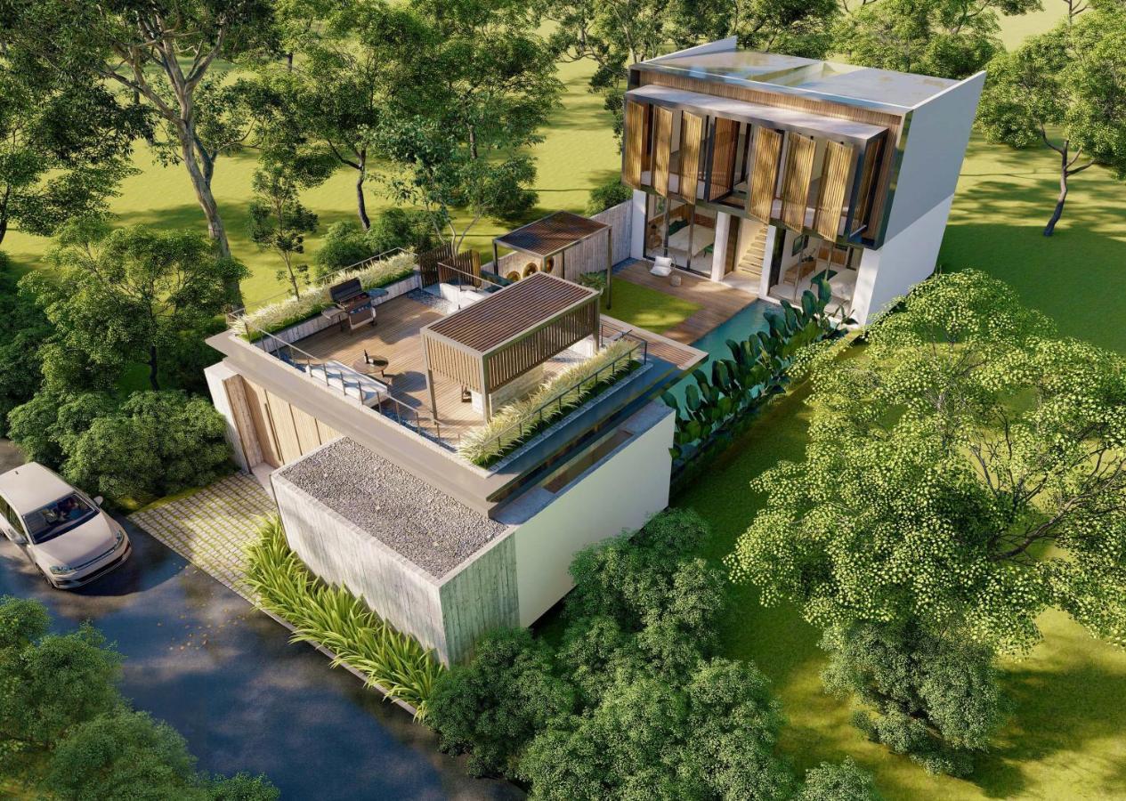 New 4 Bedroom 5 Min Walk To Berawa Beach Enclosed Livng Чангу Экстерьер фото