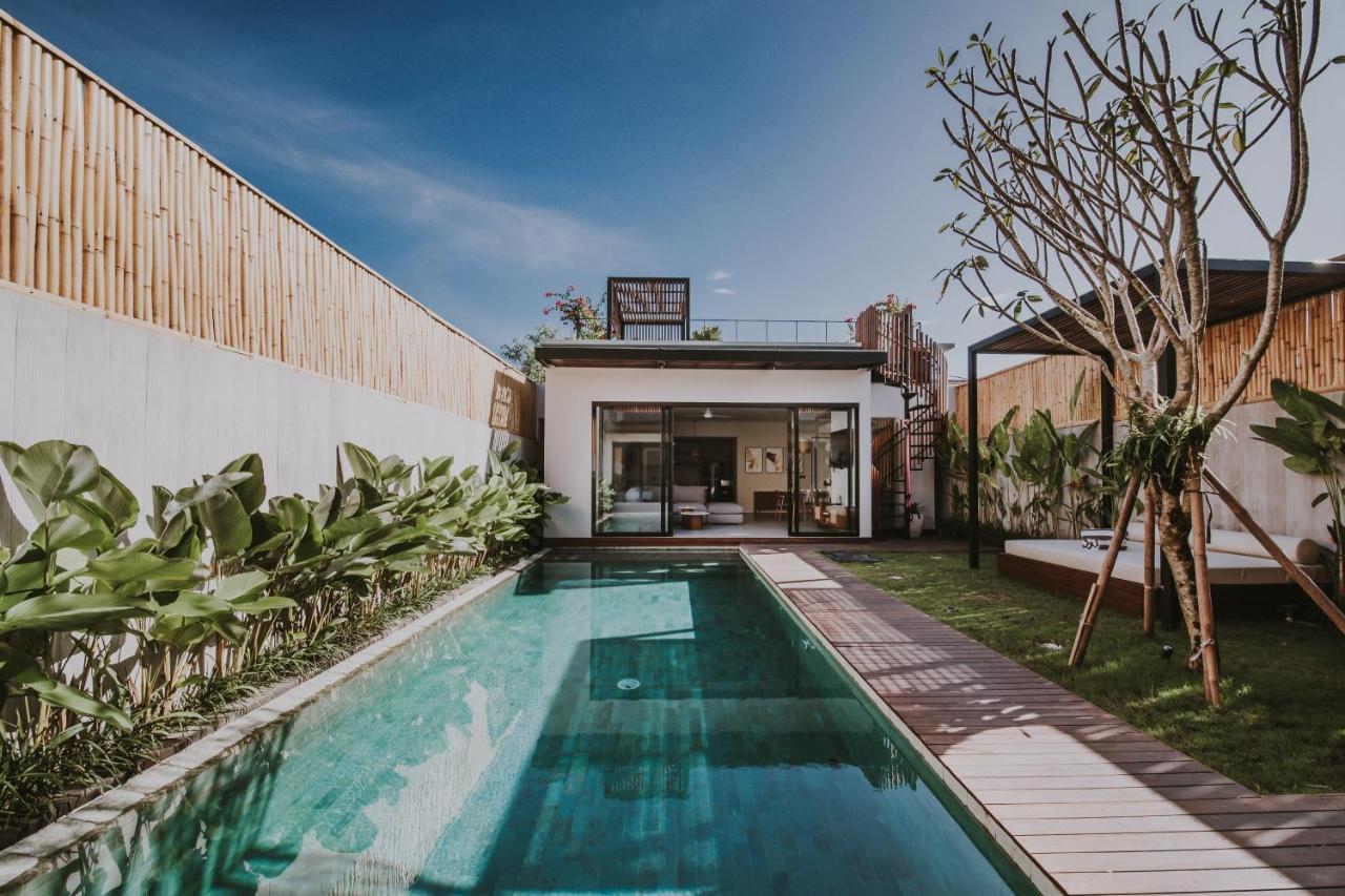 New 4 Bedroom 5 Min Walk To Berawa Beach Enclosed Livng Чангу Экстерьер фото