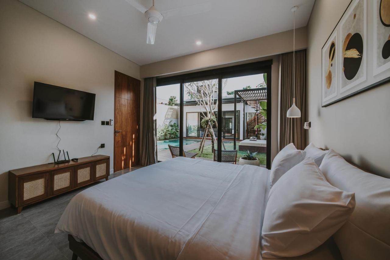 New 4 Bedroom 5 Min Walk To Berawa Beach Enclosed Livng Чангу Экстерьер фото