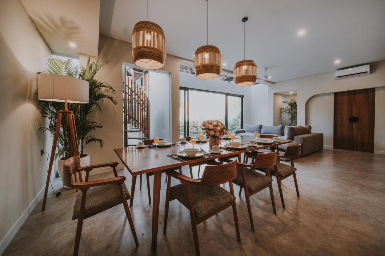 New 4 Bedroom 5 Min Walk To Berawa Beach Enclosed Livng Чангу Экстерьер фото