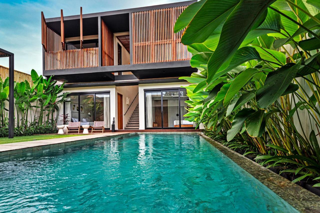 New 4 Bedroom 5 Min Walk To Berawa Beach Enclosed Livng Чангу Экстерьер фото