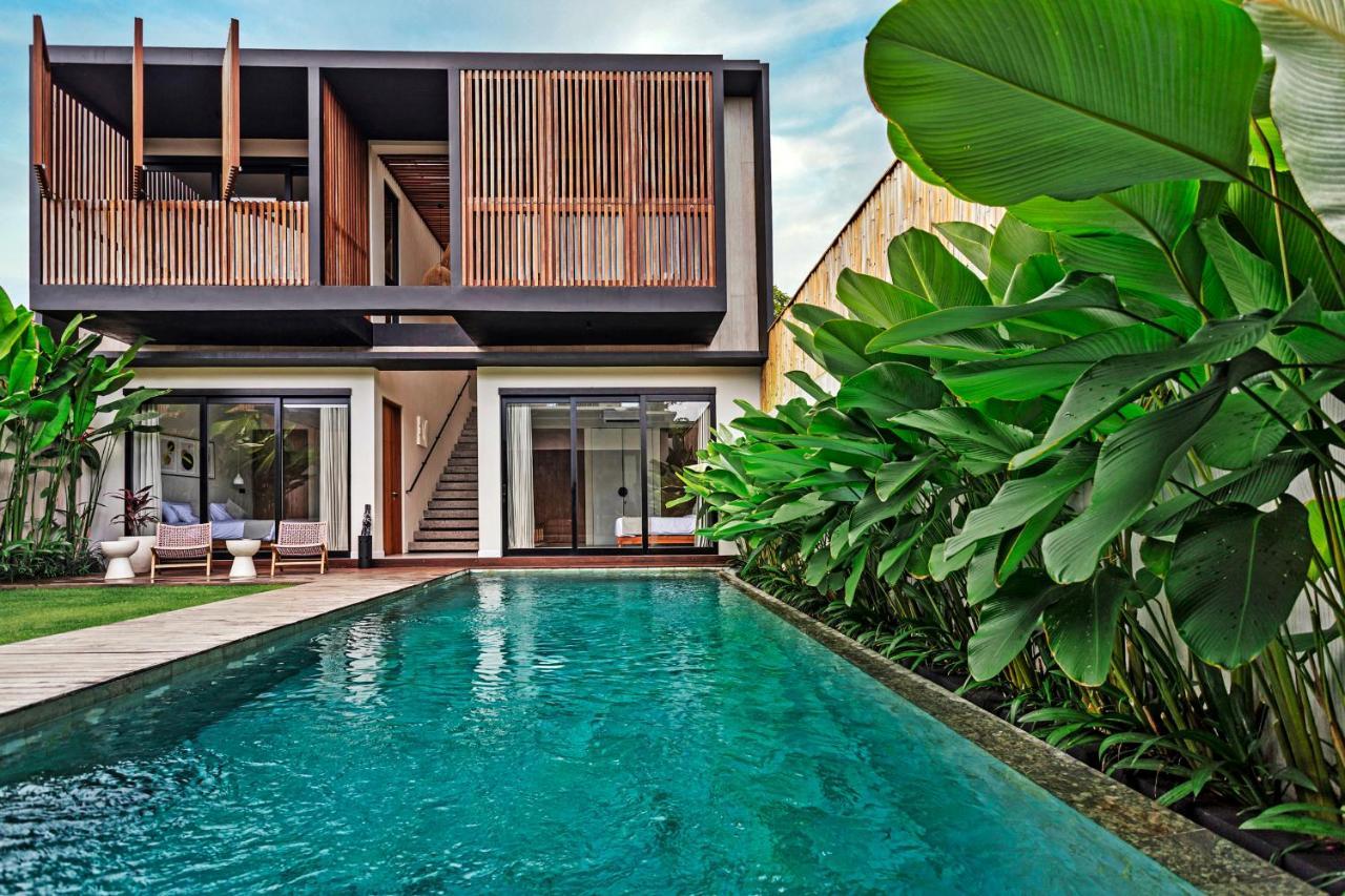 New 4 Bedroom 5 Min Walk To Berawa Beach Enclosed Livng Чангу Экстерьер фото