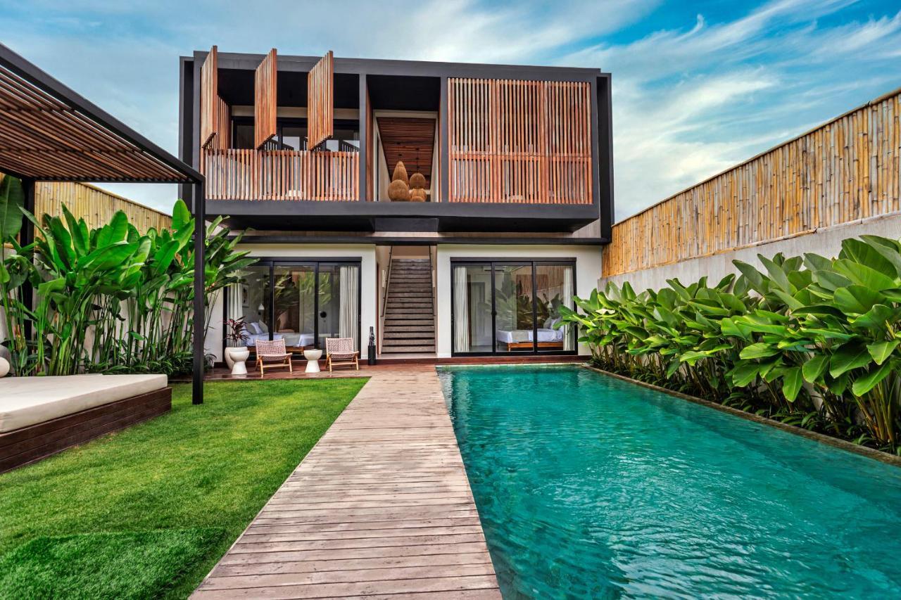 New 4 Bedroom 5 Min Walk To Berawa Beach Enclosed Livng Чангу Экстерьер фото